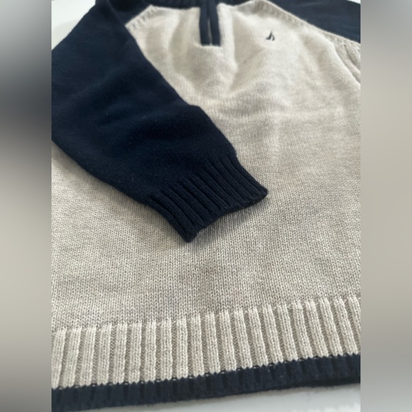 Nautica knit sweater with zip collar - Picture 6 of 9